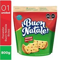 Panetón BUON NATALE Bolsa x 800gr