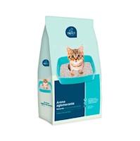 Arena para gato Tkpet aglomerante aroma talco 20 KG GENERICO