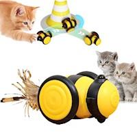 Carrito Abeja Interactivo para Gatos Juguete Inteligente Importado