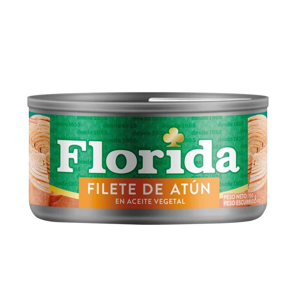 Filete de Atún FLORIDA en Aceite Vegetal Lata 170g