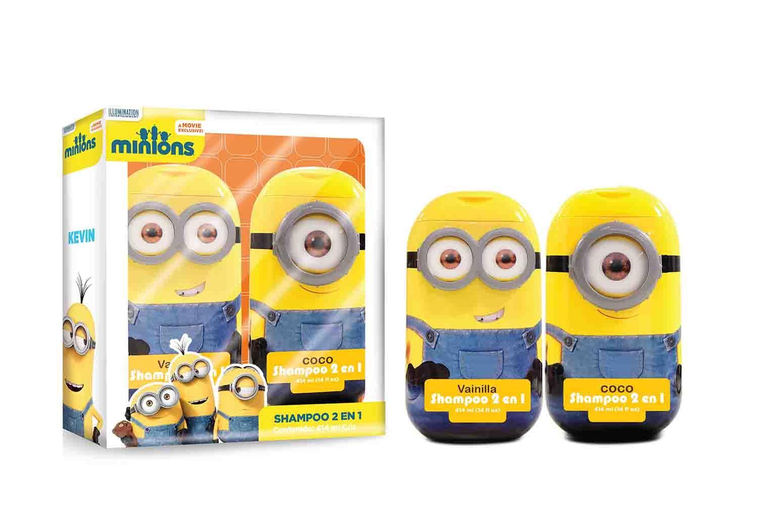 MINIONS SHAMPOO 2 EN 1 VARIAD 556248